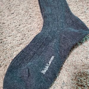 BNWT Ralph Lauren Cashmere Blend High Socks
